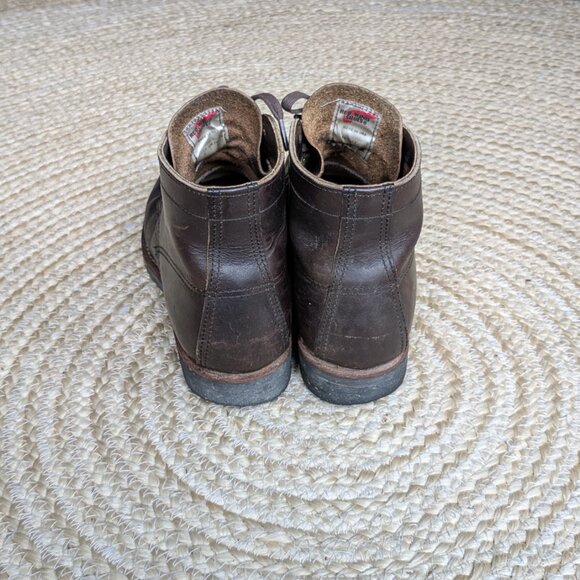 Red Wing Merchant 8061 Ebony Harness Lace Up Low Top Boots Unisex Women's 9.5 - Picture 6 of 13